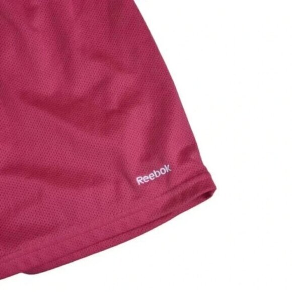Reebok Athletic Shorts Running Workout Pink Track Size Medium - Picture 2 of 7